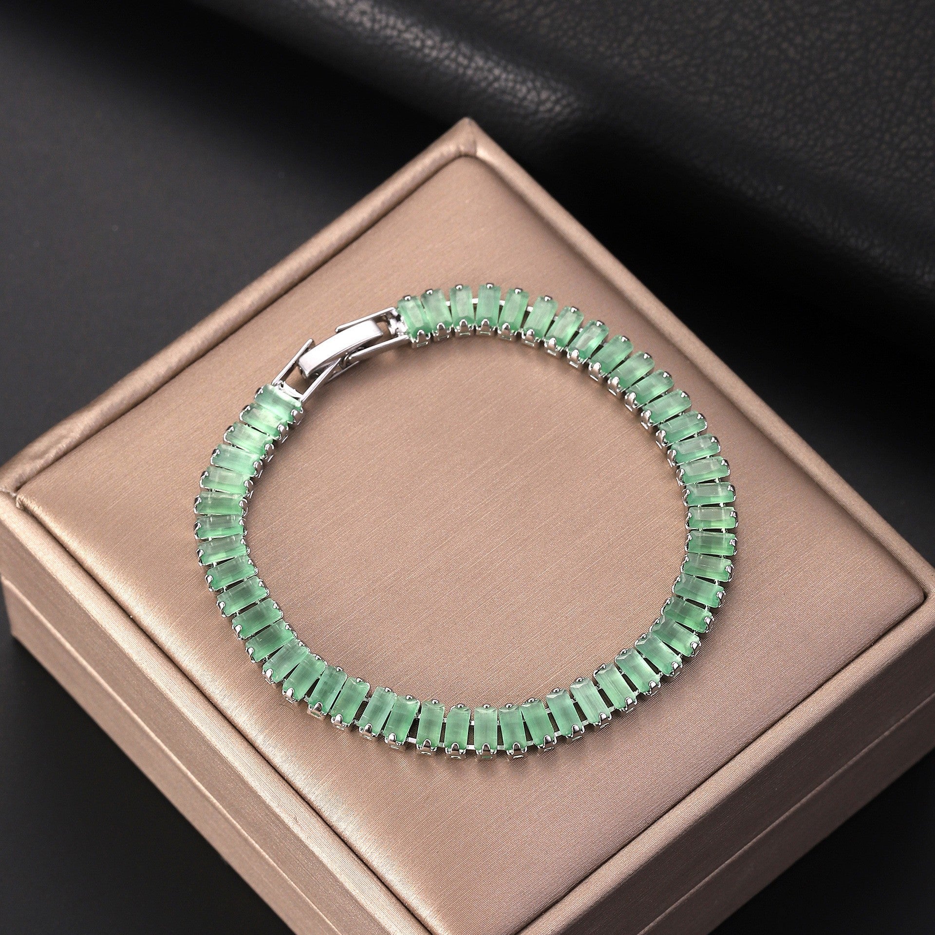 Affordable Luxury Fashion Bracelet With Colorful Zircon Stones