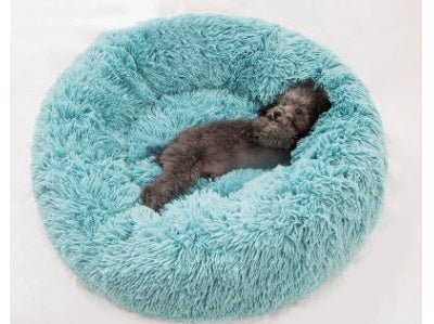Round Long Hairy Autumn And Winter Nest Pad Cat and Pet Mattress