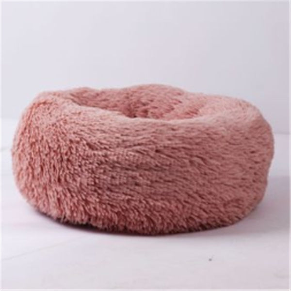 Round Long Hairy Autumn And Winter Nest Pad Cat and Pet Mattress