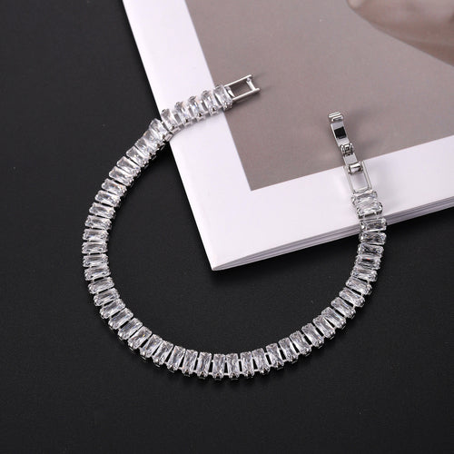 Affordable Luxury Fashion Bracelet With Colorful Zircon Stones